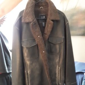 Mens Gap leather